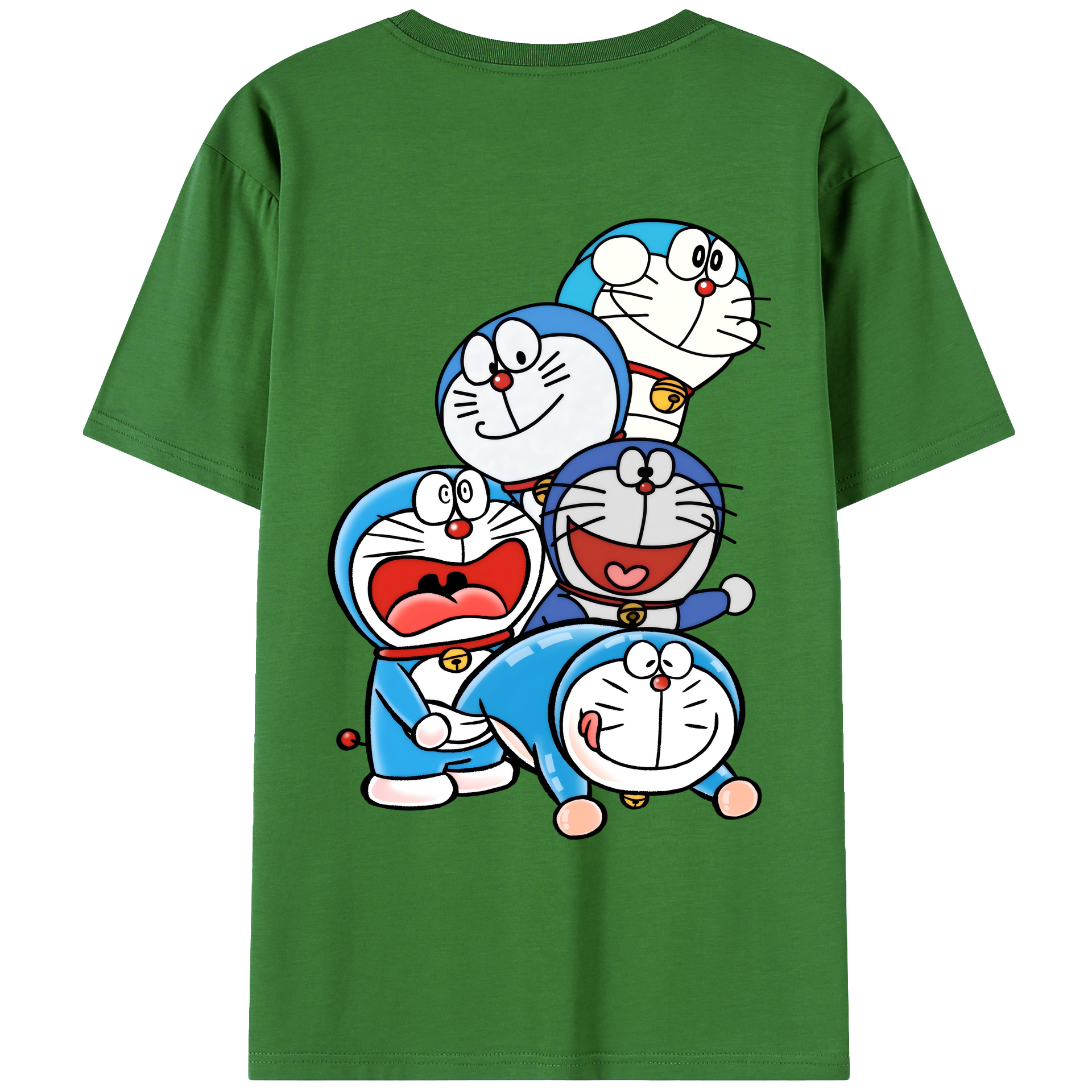 （画像用） ドラえもん Doraemon レディース半袖Tシャツ(バックプリント)